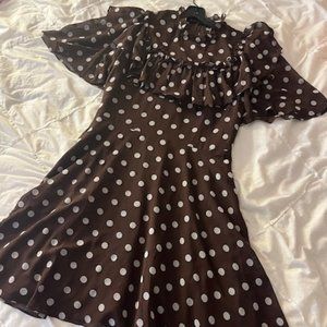 Lela Rose Pearl Cocktail Dress